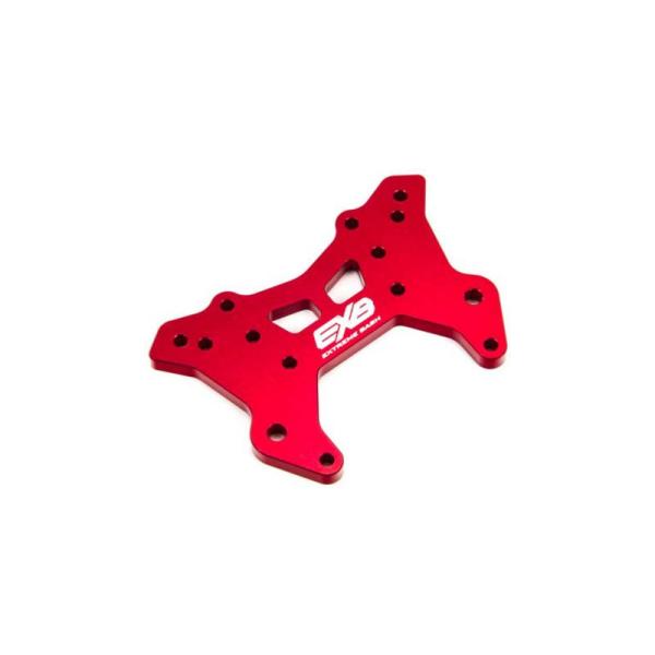 Torre ammortizzatore anteriore Arrma RS CNC 7075 T6 alluminio, colore rosso