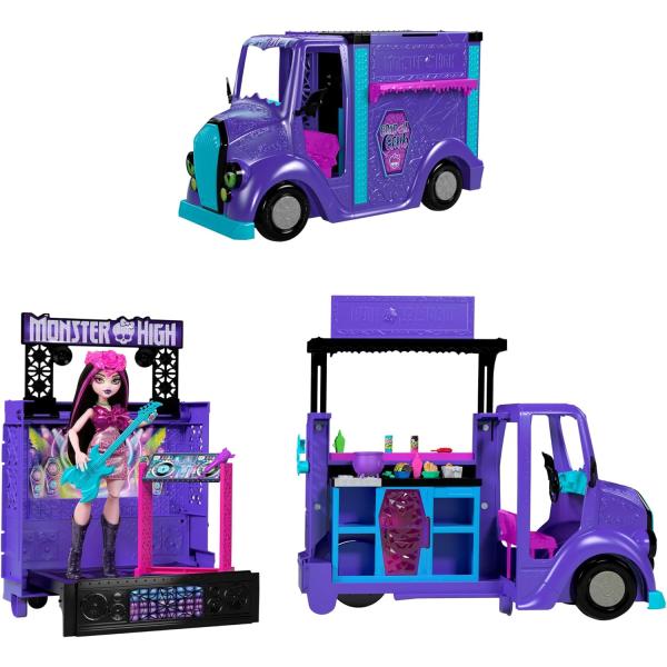 Mattel Monster High Monster fest food truck - Draculaura