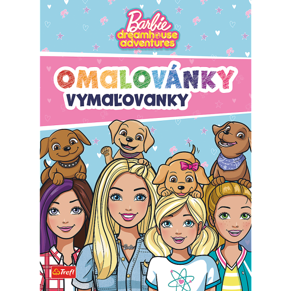 Trefl Omaľovánky Barbie