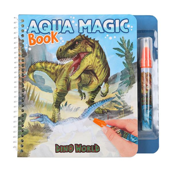 Omalovánka Dino World Aqua Magic Book, S magickým fixem