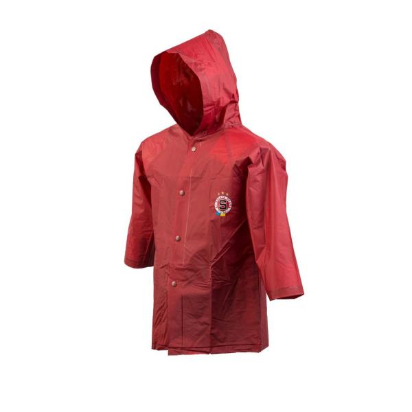 SPARTA - Dětská pláštěnka červená v. 140