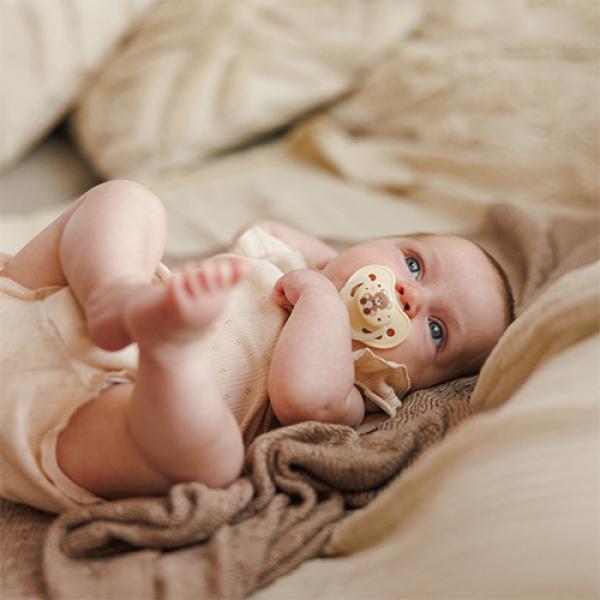 BABYONO Dudlíky silikonové anatomické 0-6m, 2 ks