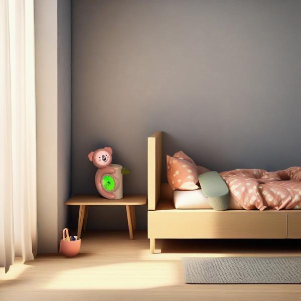 Pabobo Budík dětský se světýlkem Koala (obrázek 3)