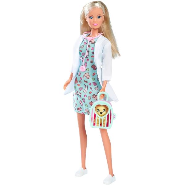 Bábika Steffi Veterinárka