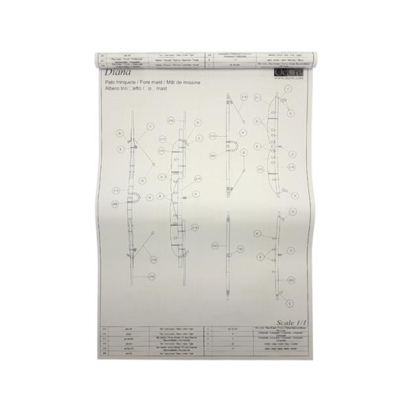 OCCRE Diana 1:85 kit (obrázek 7)