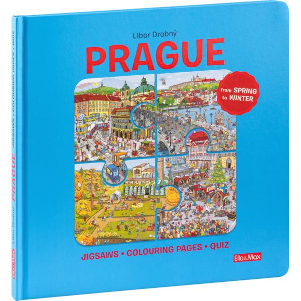 PRAHA - Puzzle, Malování, Kvízy CS