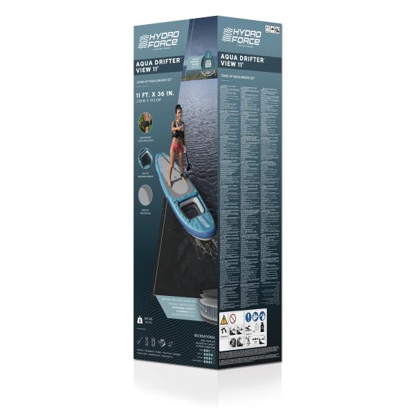 Bestway Aqua Drifter™ View Paddleboard set - 15 x 91,5 x 335 cm (obrázek 7)