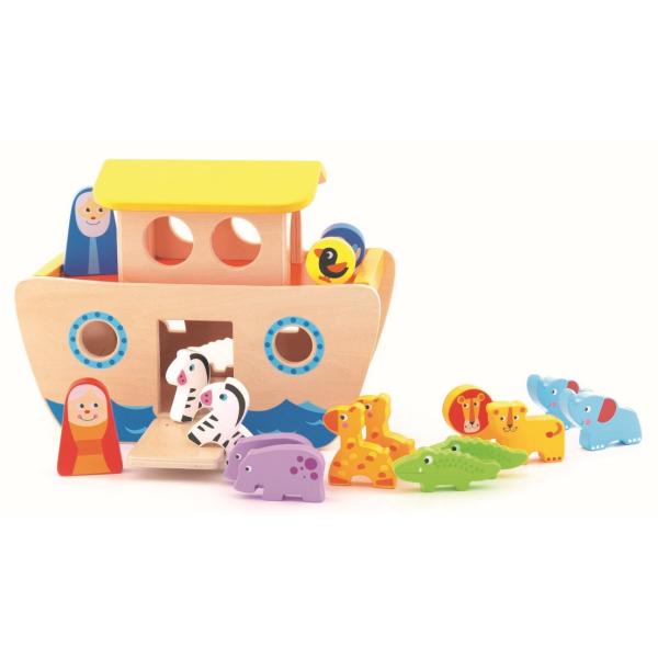 Trefl Dřevěná hračka Noemova archa