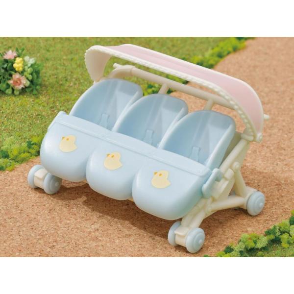 Sylvanian Families Kočárek pro trojčata (obrázek 3)
