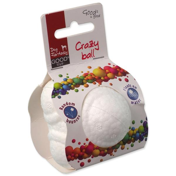 Hračka Dog Fantasy Crazy ball M míč z ETPU materiálu 6,5cm