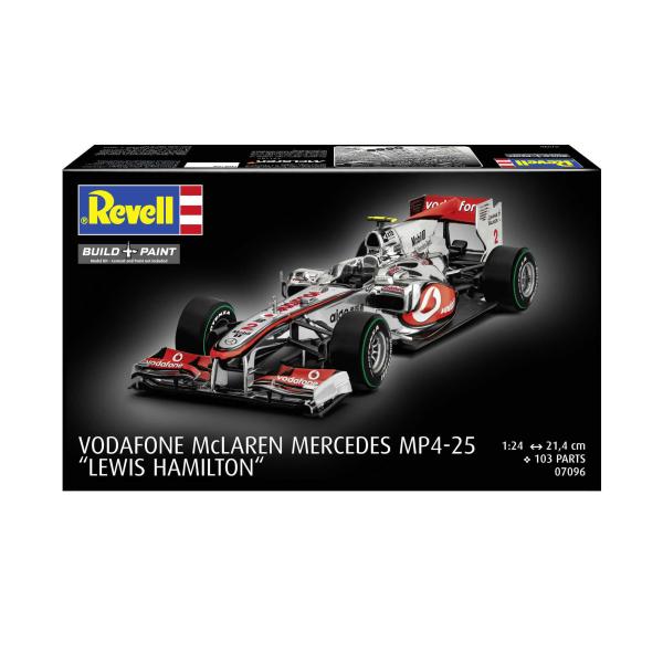 Plastic ModelKit auto 07096 – Vodafone McLaren Mercedes MP4-25 „L.Hamilton“ (1:24)
