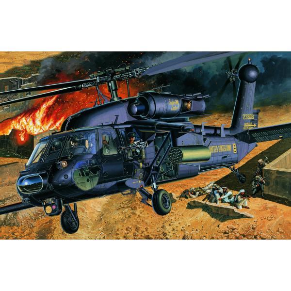 Model Kit vrtulník 12115 – AH-60L DAP (1:35)