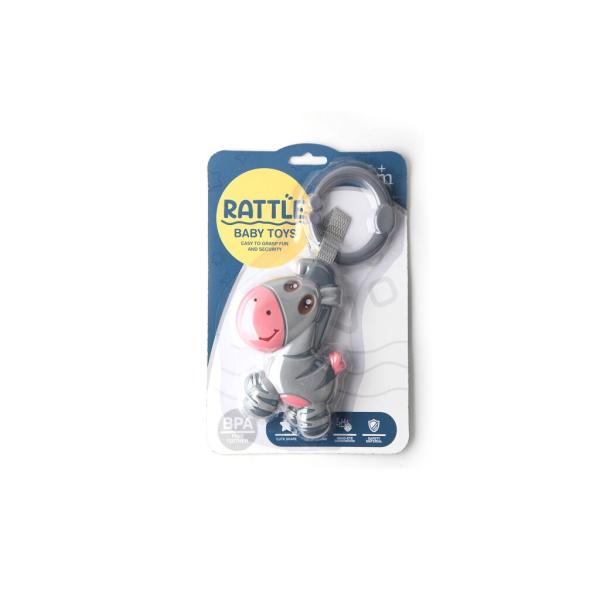 Chrastítko zebra 21,5 cm (obrázek 3)