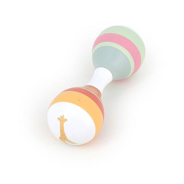 Vilac Drevená dvojitá rumba guľa Zvieratá sveta Sarah Betz