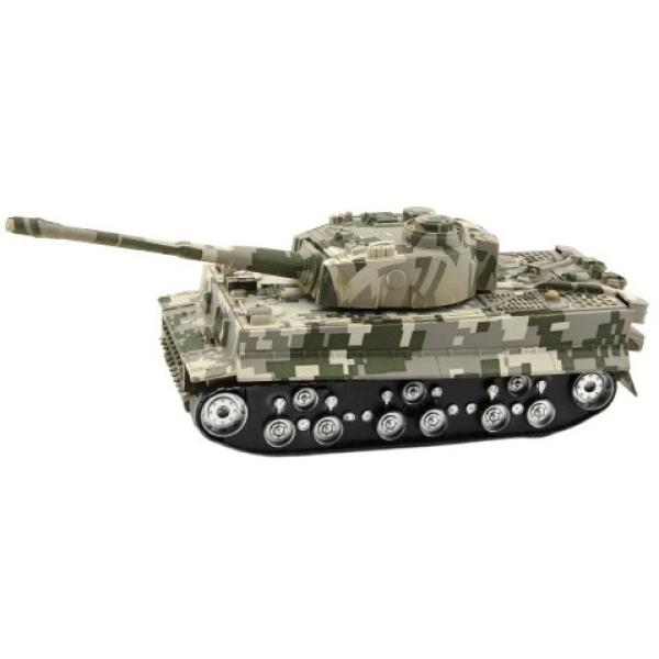 Tank RC TIGER I plast 25cm na baterie se zvukem se světlem