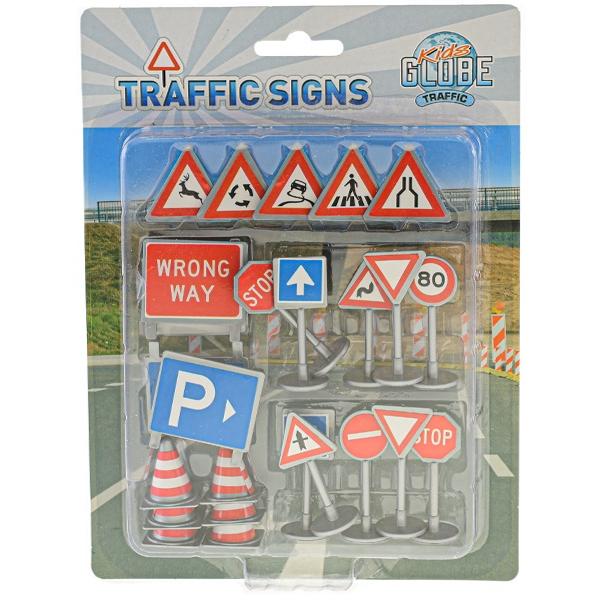 Kids Globe Traffic dopravní značení 25ks