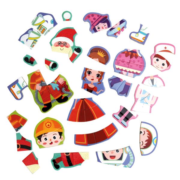 Bino Magnetické puzzle, postavičky (obrázek 5)