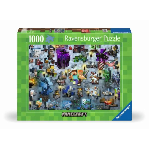 Ravensburger Challenge Puzzle: Minecraft 1000 dílků (obrázek 3)