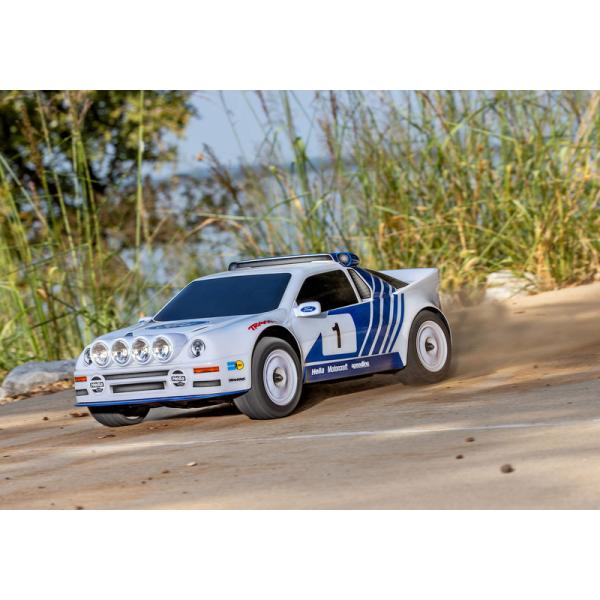 Traxxas Mini Rally Ford RS200 1:12 4WD VXL RTR modrý (obrázek 8)