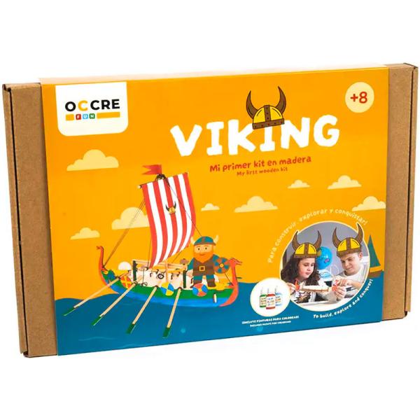 OCCRE Vikingská loď stavebnice pro děti