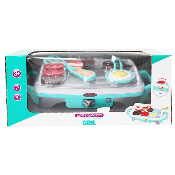 Elektrický gril s příslušenstvím