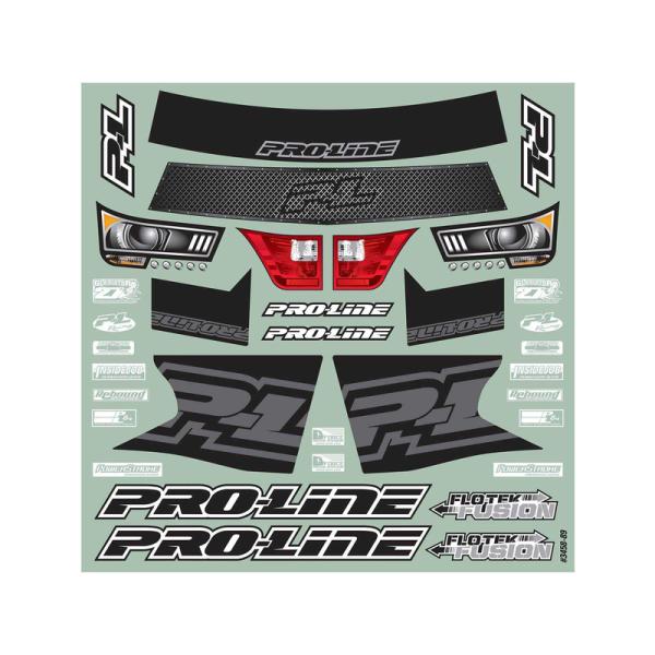 Pro-Line karosérie 1:10 Flo-Tek Fusion čirá (Short Course) (obrázek 11)