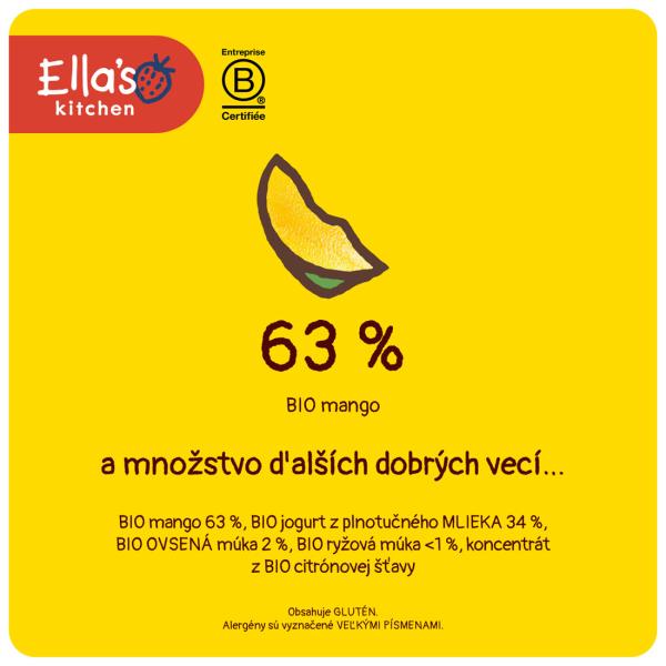 Ella's Kitchen BIO Snídaně mango a jogurt (100 g) (obrázek 4)