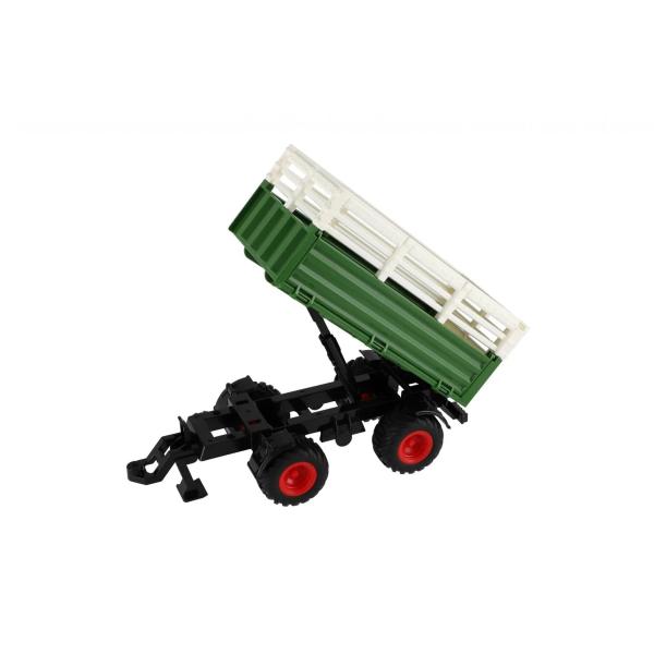 Traktor Zetor RC s vlečkou plast 42cm 2,4GHz dobíjecí pack + baterie se zvukem (obrázek 5)