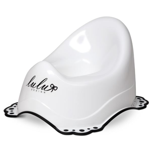 Nočník protiskluzový Lulu s hudbou bílý