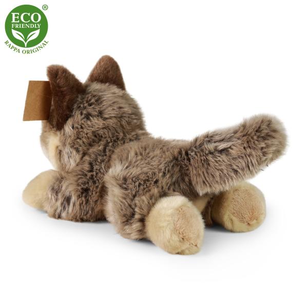 Plyšový vlk ležící 20 cm ECO-FRIENDLY (obrázek 4)
