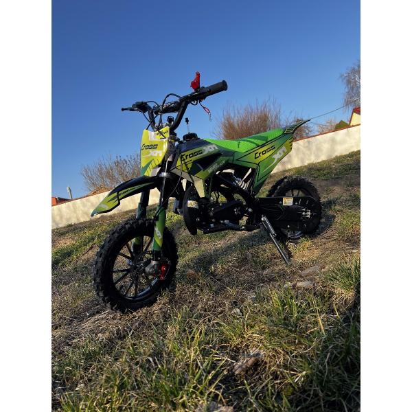 Benzínová motorka pro děti Beneo Motors CROSS XM červená - 50cm3 (obrázek 10)