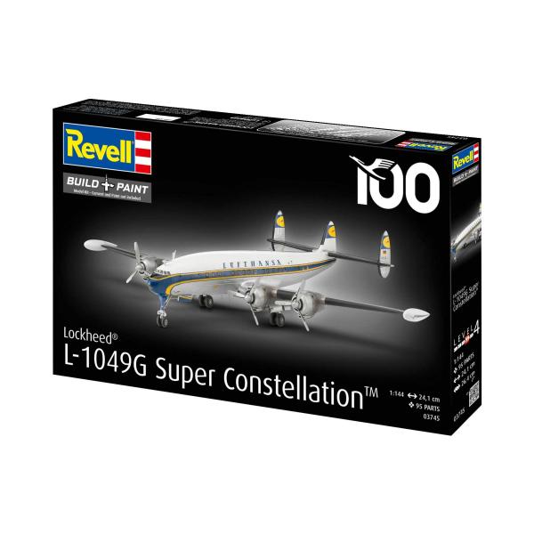Plastic ModelKit letadlo 03745 - Lockheed L.1049G Super Constellation Lufthansa (1:144) (obrázek 10)