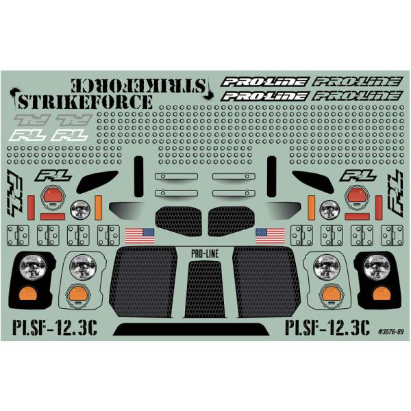 Pro-Line karosérie 1:10 Strikeforce (Crawler 313mm) (obrázek 7)