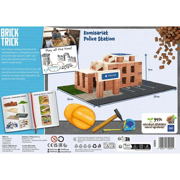 Trefl Brick Trick Policejní stanice M 100 dílů (obrázek 3)