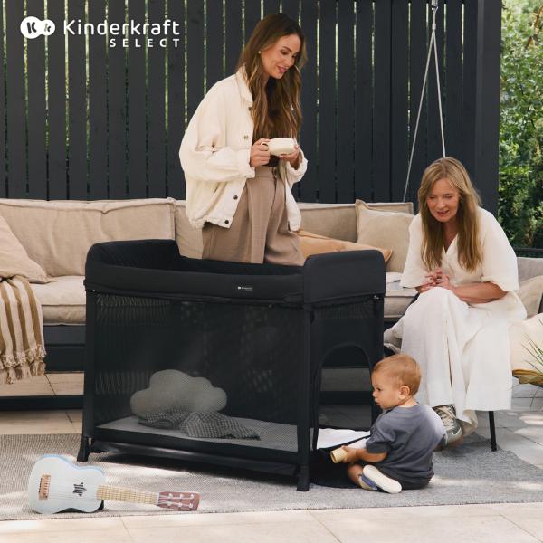 KINDERKRAFT SELECT Postýlka cestovní Moon Dream Beige (obrázek 7)