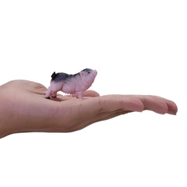 Moje prasátko je chlupaté.