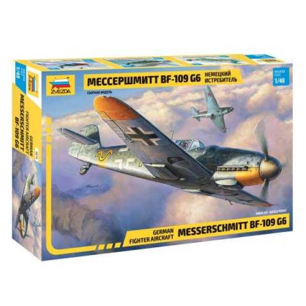 Model Kit letadlo 4816 - Messerschmitt Bf-109 G6 (1:48)