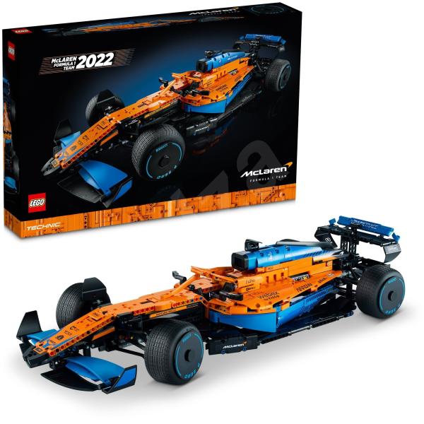 Lego 42141 Technic La Voiture De Course Mclaren Formula 1 2022, Modele Reduit F1, Kit De Construction, Maquette Pour Adultes-image