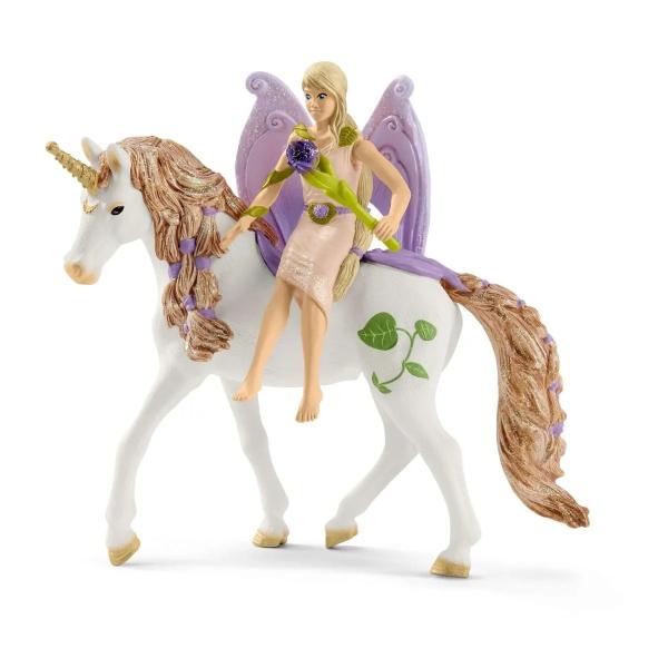Schleich Třpytivý květinový dům s jednorožcem, jezerem a stájí (obrázek 4)