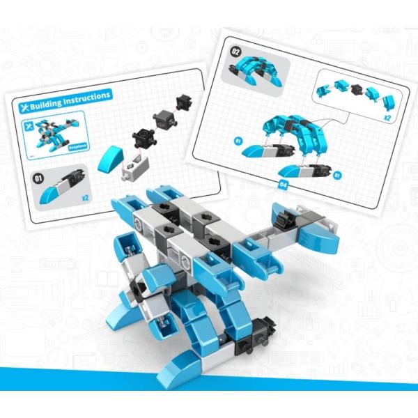 Engino INVENTOR MECHANICS akrobatické letadlo s 5 bonus modely