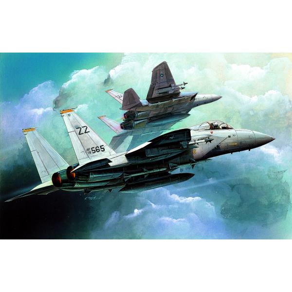 Model Kit letadlo 12609 - F-15C (1:144)