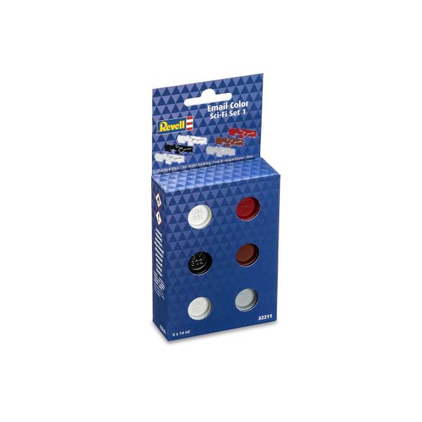Sada barev Email Color 32211 - Sci-Fi Set 1 (6 x 14ml)