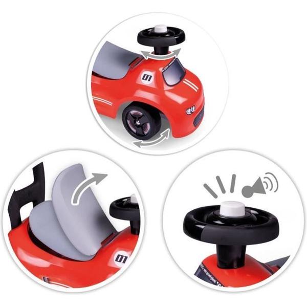 Smoby Odrážedlo Auto Červené