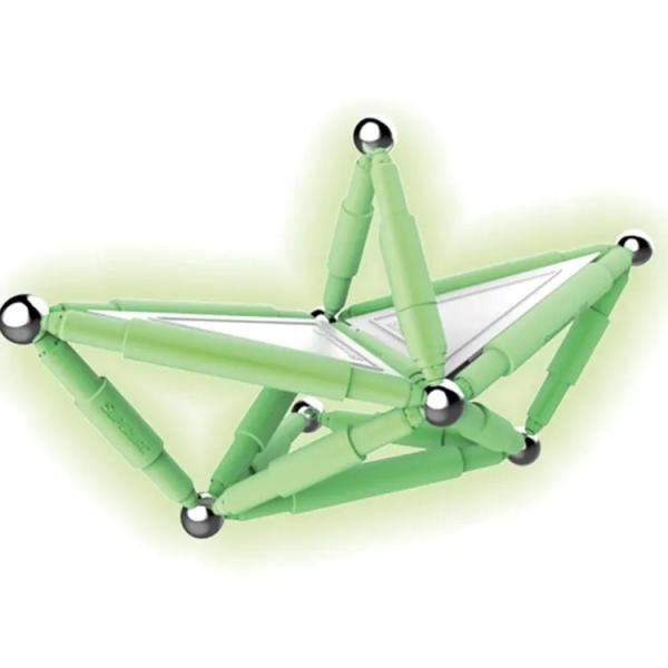 SUPERMAG magnetická stavebnice Tags glow 67ks