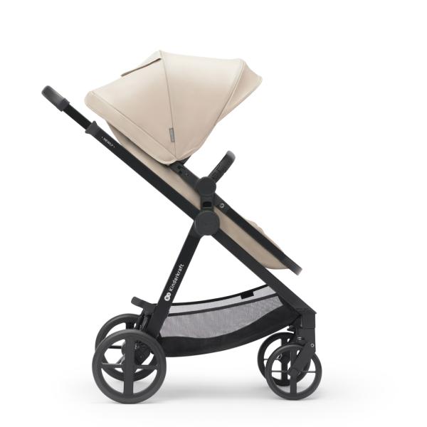 KINDERKRAFT Kočárek kombinovaný 3v1 Newly Sand beige + Mink PRO (obrázek 6)