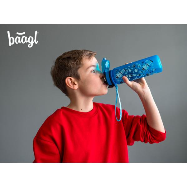 BAAGL Tritanová láhev na nápoje Space Game, 500 ml
