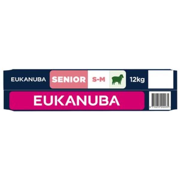 Krmivo EUKANUBA Senior Small and Medium bohaté na jehněčí 12 kg (obrázek 8)