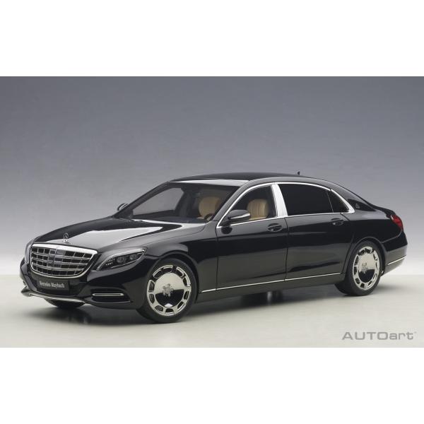 1:18 Mercedes-Maybach S-Klasse S600 (SWB) (Black) - AUTOART - 76293