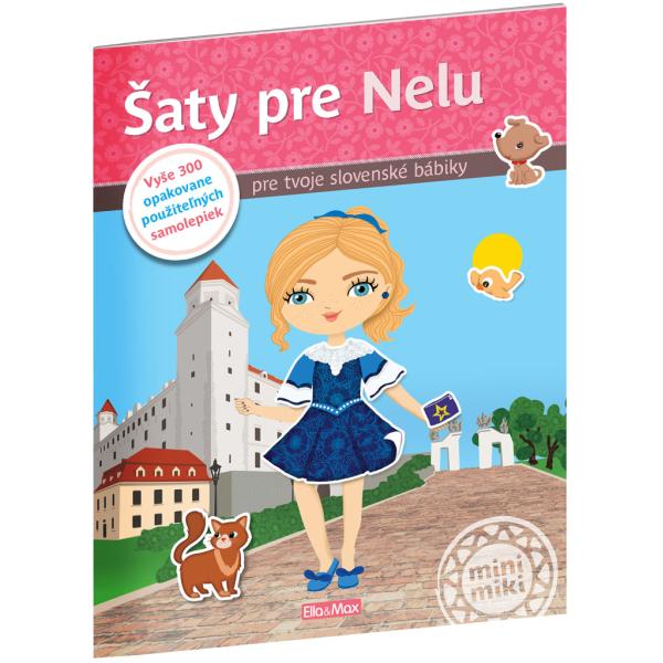 Šaty pre NELU Kniha samolepiek