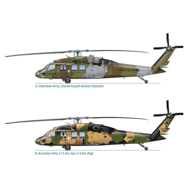 Model Kit vrtulník 1328 - UH-60 / MH-60 BLACK HAWK "NIGHT RAID" (1:72) (obrázek 3)